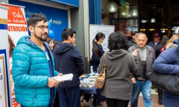 Enfermería de la UnACh Participa en Plaza Viva