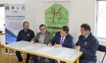 Lanzamiento del proyecto “Sistema de alerta ante emergencia” en Sector Valle las Trancas