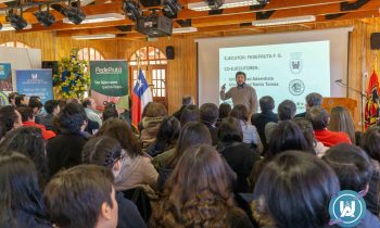 La UnACh participó del lanzamiento Proyecto Dinamiza en Liceo Bicentenario de San Nicolás