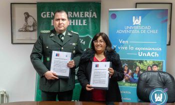 UnAch firma Convenio de Colaboración con Gendarmería de Chile