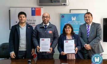 UnACh firma Convenio de Colaboración con el Instituto Nacional de Deportes de Chile
