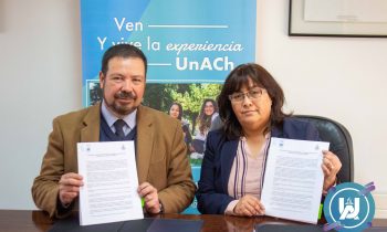 UnACh firmó Convenio de Colaboración con Liceo Narciso Tondreau