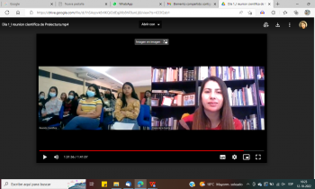 Académica de la UnACh expone en la primera Reunión Científica de Prelectura en Educación Inicial en la UTMACH de Ecuador