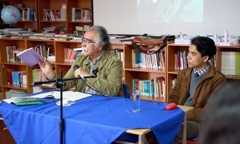 Carrera de Lengua Castellana y Comunicación realiza conversatorio itinerante sobre destacados escritores de Ñuble
