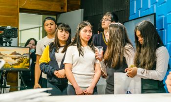 Visita del colegio Hispano Americano Rio Viejo a la UNACH