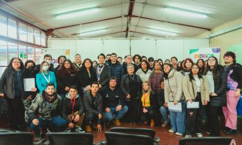 Cierre de preuniversitario Social en Chillán