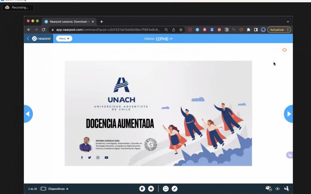Capacitación online sobre innovación en tecnologías educativas