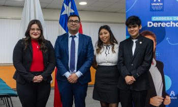 Primera ceremonia de Ius Postulandi: carrera de Derecho en la UNACH