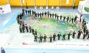 Mapa Gigante Interactivo ejecutado por la UNACH resalta atractivos de la Región