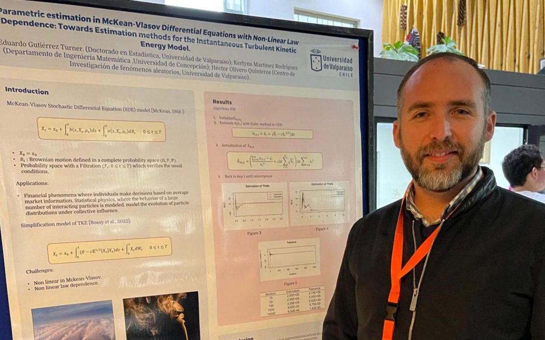 Académico de la UNACH participa en las XLVII Jornadas Nacionales de Estadística