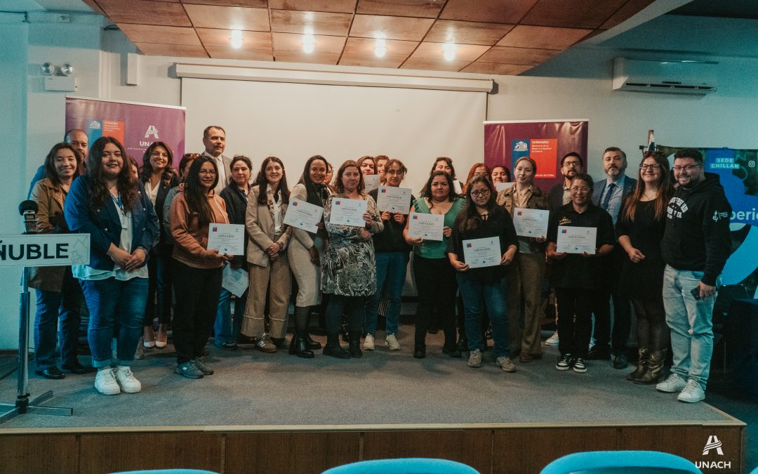 Ceremonia de Certificación y Encuentro Regional de la Escuela Mujer Emprende en Ñuble 2024