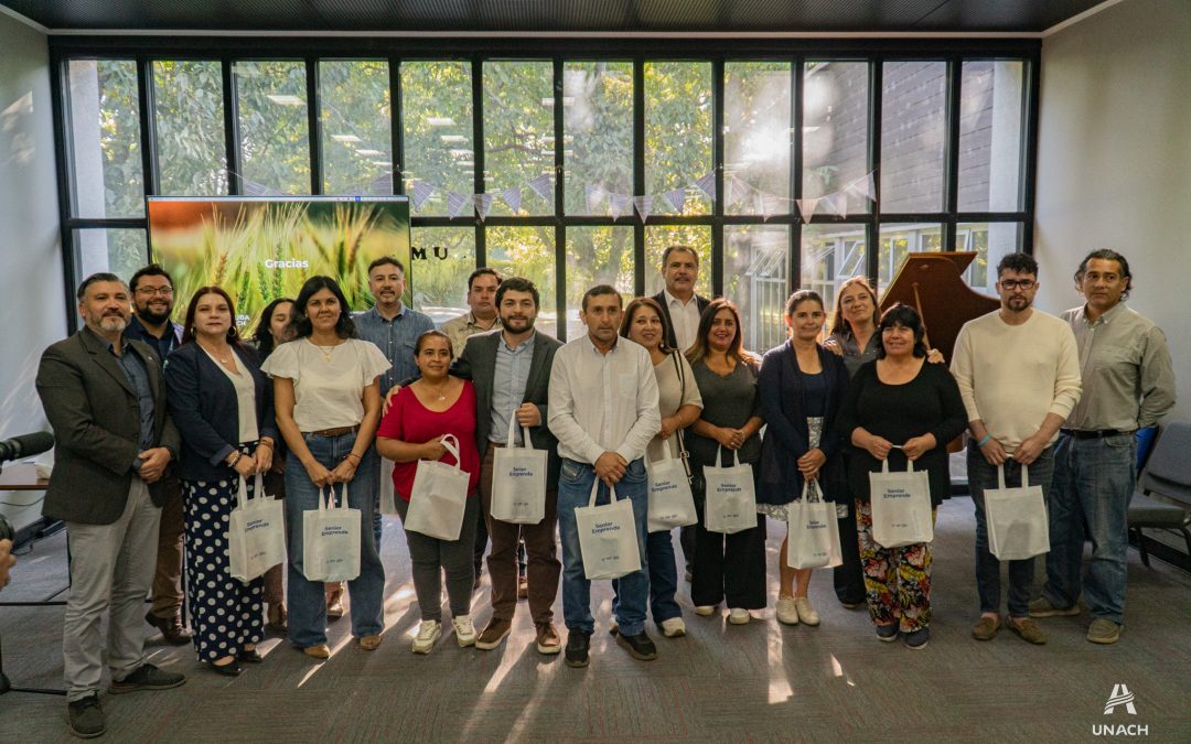 Kick Off Proyecto Viraliza 40+ “Senior Emprende 2025”: Incuba UNACH lanza iniciativa para impulsar emprendedores mayores de 40 años.
