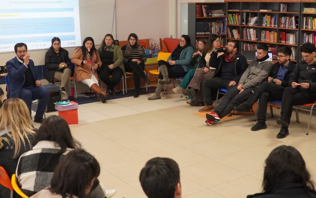 Profesionales comprometidos: Colegio Adventista de Talcahuano Centro fortalece habilidades para una mejor convivencia escolar