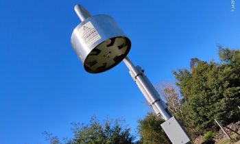 CINC instala su primer sensor de campo eléctrico atmosférico