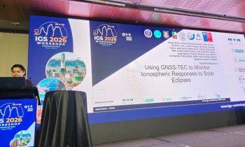 Director del CInC de la UNACH presenta investigaciones sobre ionósfera y amenazas naturales en encuentro internacional