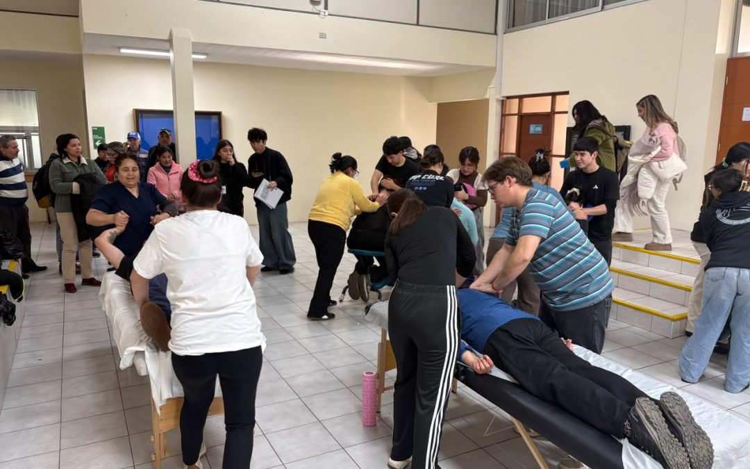 Actividad Culminante de Masoterapia “Gente cuidando de Gente”