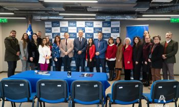 Firma de convenio entre la UNACH y el SLEP Valle Diguillín para fortalecer la educación pública regional