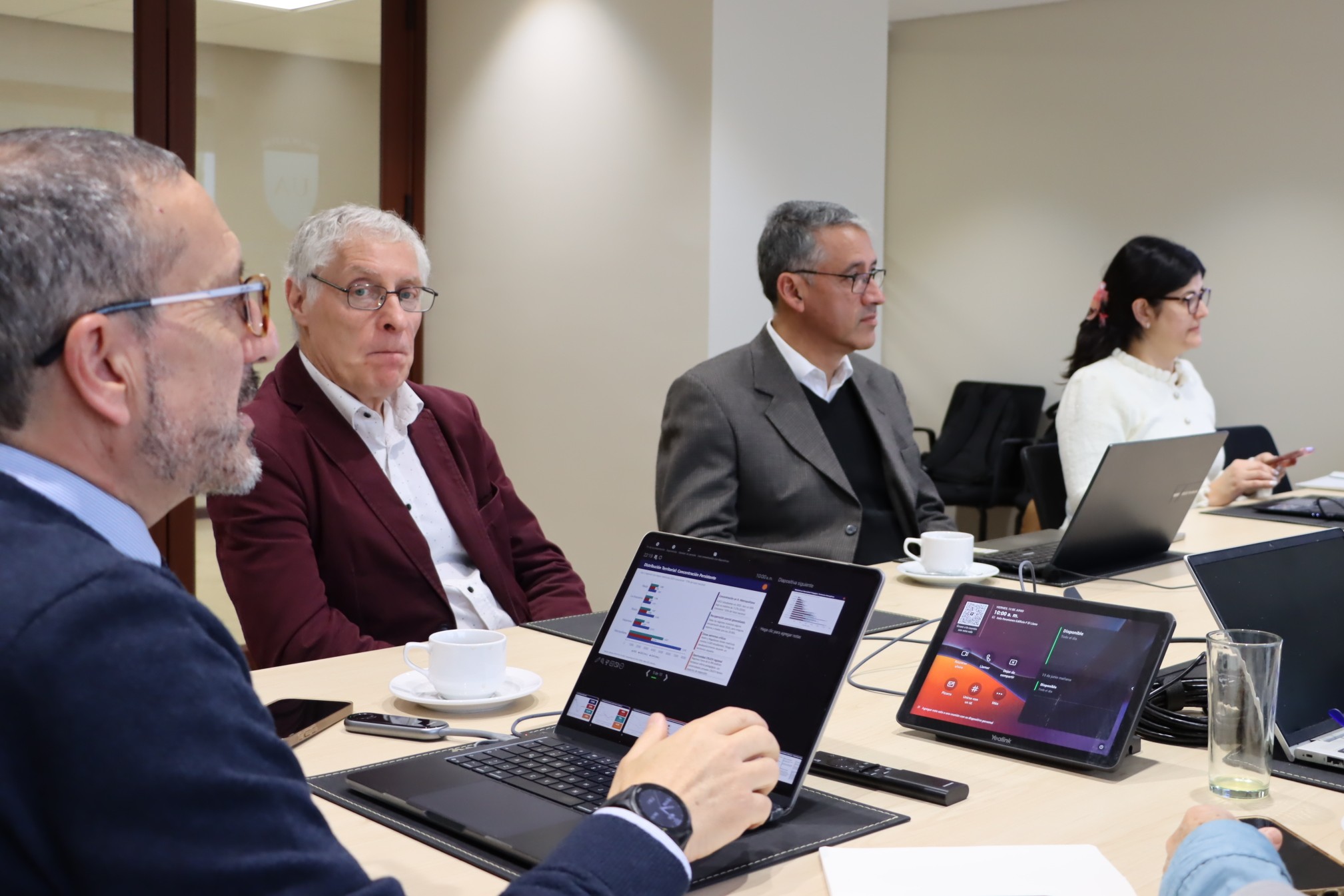 Decano de FEDUC – UNACH en reunión de CODEUP