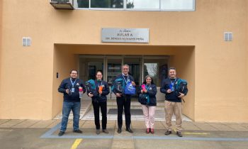 Campaña de orientación vocacional de la UNACH se despliega en establecimientos de Ñuble