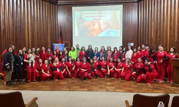 Estudiantes de Obstetricia y Puericultura UNACH educan sobre lactancia materna en el Hospital Herminda Martín 