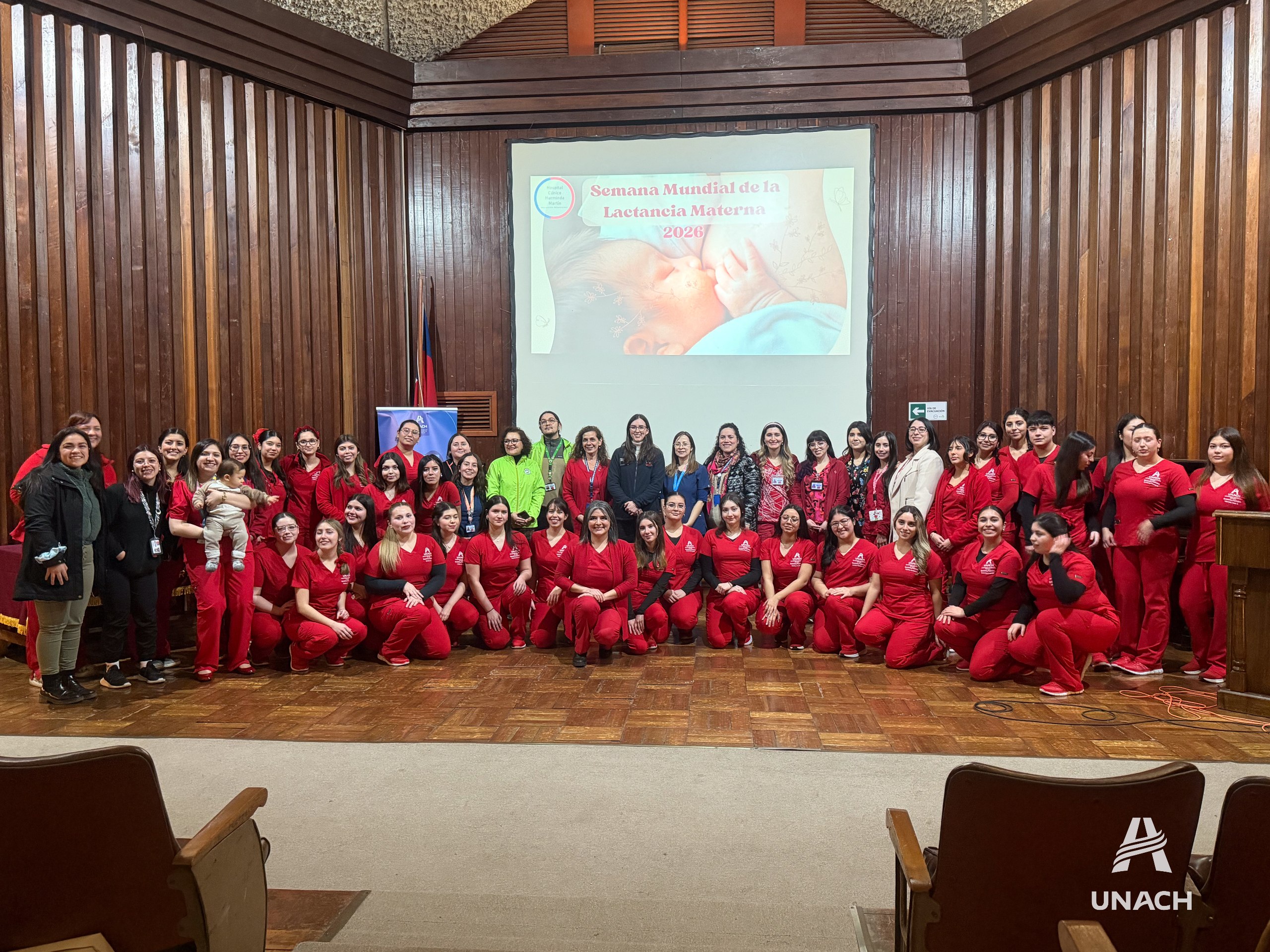 Estudiantes de 2do año de Obstetricia y Puericultura UNACH