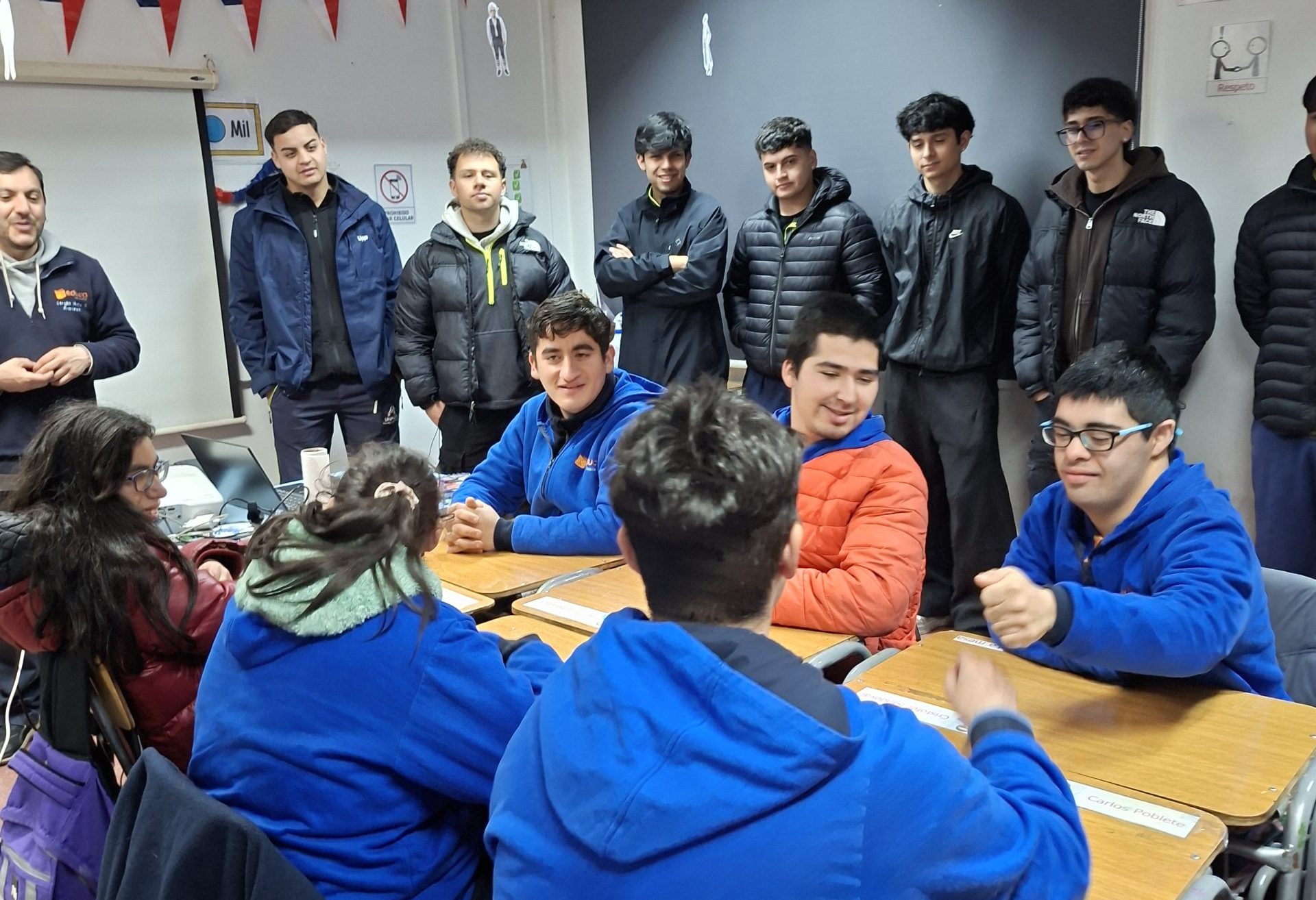 Estudiantes de Pedagogía en Educación Física