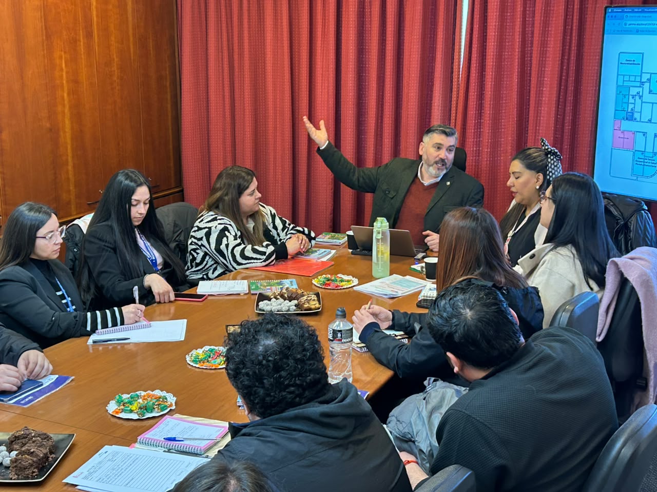 UNACH reunida con las 21 comunas de la Región de Ñuble